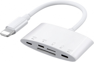 Ally NK-1040 Plus Lightning to SD TF Type-C Lightning Micro Dönüştürücü