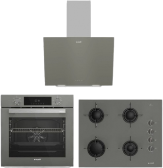 Arçelik Gri Ankastre Set OCD T 651 EG + AFC 330 G + ADE 604-1 G