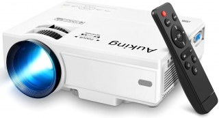Auking Mini Projector 2021 LCD Projeksiyon