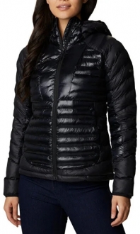 Columbia Labyrinth Loop Hooded Kadın Şişme Mont (Siyah)