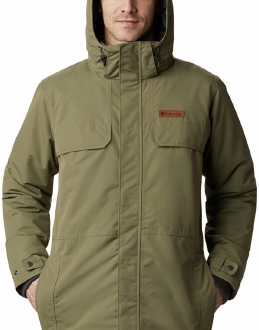 Columbia Rugged Path Erkek Parka (Stone Green)