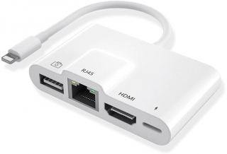 Concord Lightning to HDMI Ethernet USB Lightning Dönüştürücü
