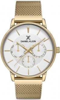 Daniel Klein DK013182F-02 Kol Saati (Çelik Örgü / Altın)