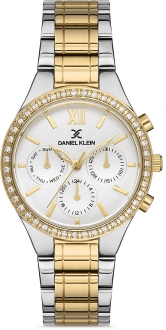 Daniel Klein EDK.1.10058.4 Kol Saati (Çelik / Altın / Gri)