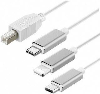 Daytona ADS-501 USB Type-B to Micro Lightning Type-C Dönüştürücü