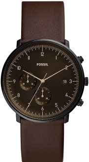 Fossil FS5485 Kol Saati (Deri / Koyu Kahve)