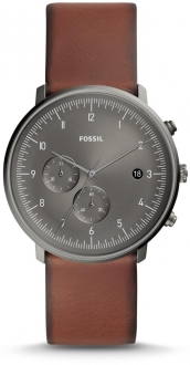 Fossil FS5517 Kol Saati (Deri / Füme)