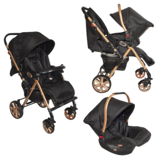 Funny Duck FD-5085 Gold Bebek Arabası