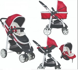 Funny Duck FD-5500 White Bebek Arabası