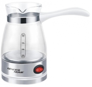 General Home CZ-48 Kahve Makinesi (Beyaz / Şeffaf)