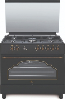 GL General GLF 9050RSP Kuzine Fırın (Siyah)