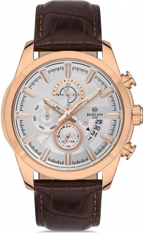 Hislon DT130R-02KR Kol Saati (Deri / Gri)