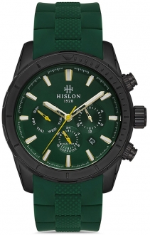 Hislon DT133B-15YB Kol Saati (Silikon / Siyah)