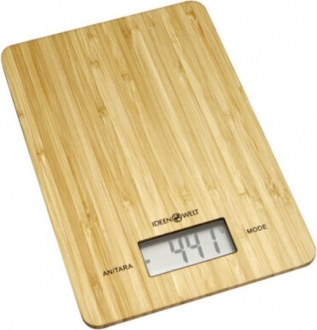 İdeen Welt Bambu Mutfak Terazisi