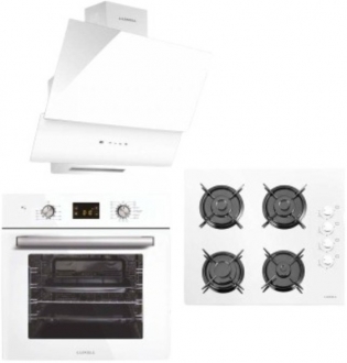 Luxell Opall Beyaz Ankastre Set LX-40 TAHDF + B66-SGF3 + DA6 835