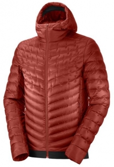 Salomon Outline Down Hoodie M Erkek Şişme Mont (Madder Brown)