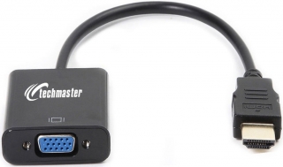 Techmaster HDMI to VGA Dönüştürücü
