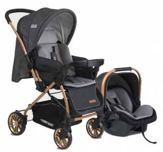 TommyBaby TB-980 Gold Travel Sistem Bebek Arabası