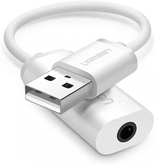 Ugreen 30712 USB to 3.5mm AUX Dönüştürücü