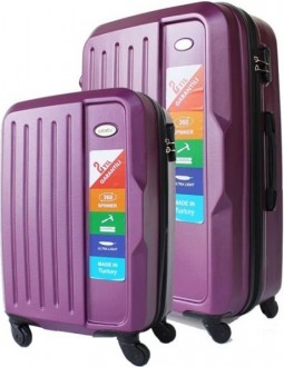 Wexta WX210 Orta &amp; Büyük Boy 2'li Valiz Seti